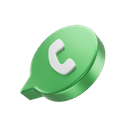 WhatsApp 3D Phone